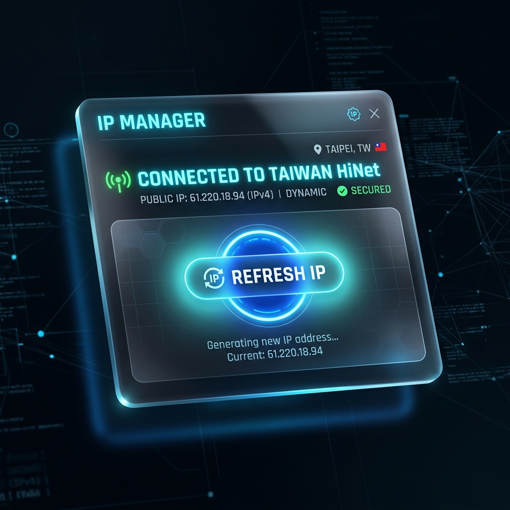 IP Changer Mockup